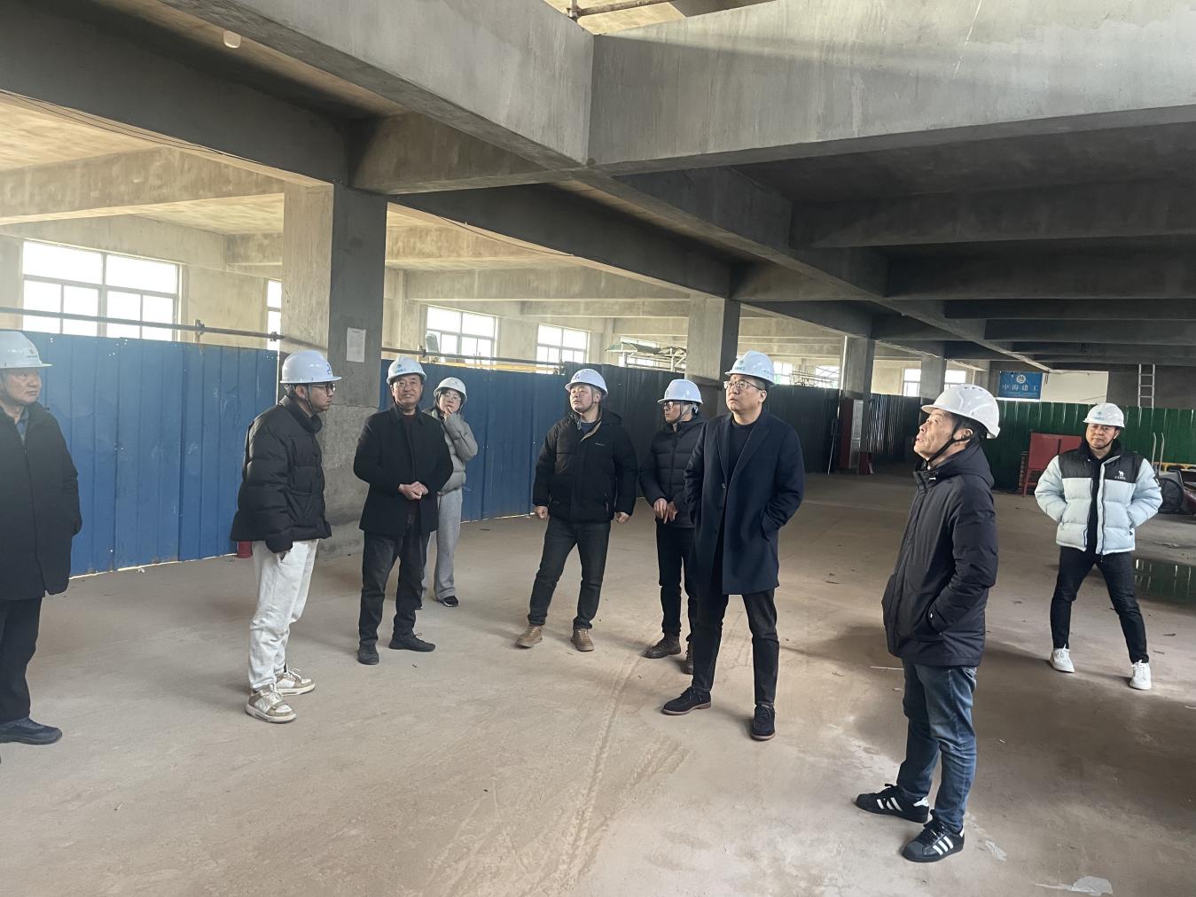 搶抓開局  全力以“復”  助力項目開門紅——區(qū)國投集團督查重點項目復工復產情況